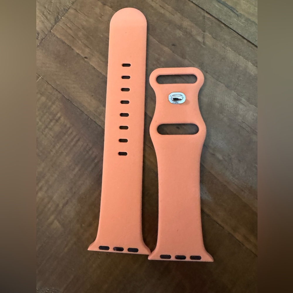 Orange Apple Watch Band Size S/M